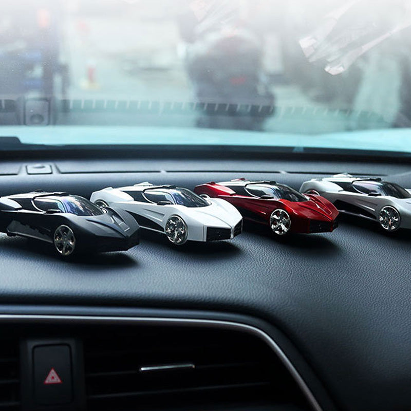 🏎️ 3-in-1 Sports Car Dashboard Holder – Phone Mount, Parking Number & Aroma Slot