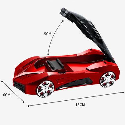 🏎️ 3-in-1 Sports Car Dashboard Holder – Phone Mount, Parking Number & Aroma Slot