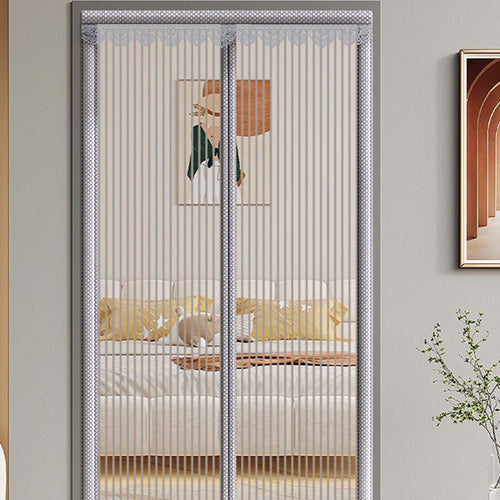🚪 Magnetic Screen Door – Hands-Free Self-Closing Mesh for Fresh-Air Days