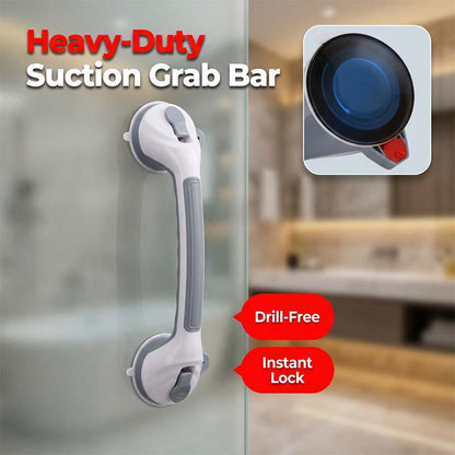 Drill-Free Suction Grab Bar – Quick-Mount Balance Assist Handle