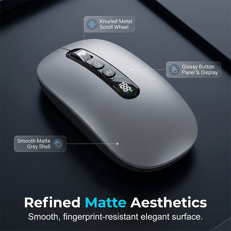 🖱️Speak, Click & Work Smarter — AI Voice Wireless Mouse