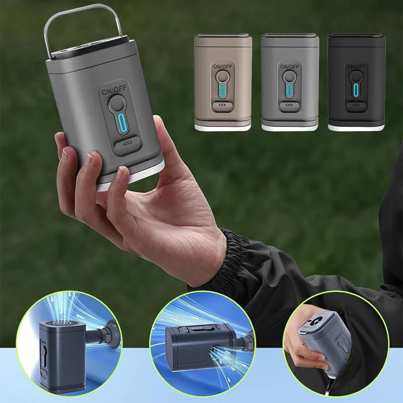 🏕 Rechargeable Mini Air Pump – Inflate & Deflate Anywhere