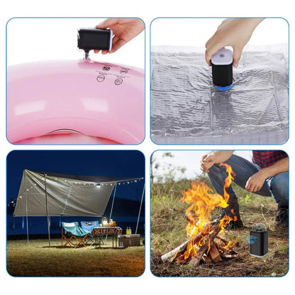 🏕 Rechargeable Mini Air Pump – Inflate & Deflate Anywhere