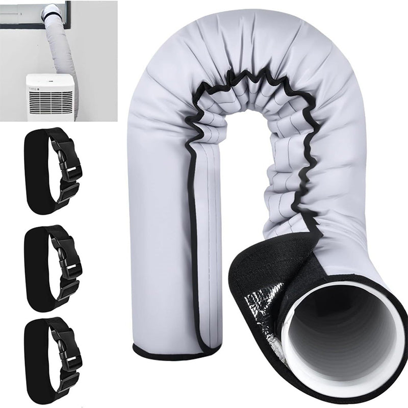 Stop Heat From Radiating Off Your AC Hose — Portable AC Insulated Hose Cover