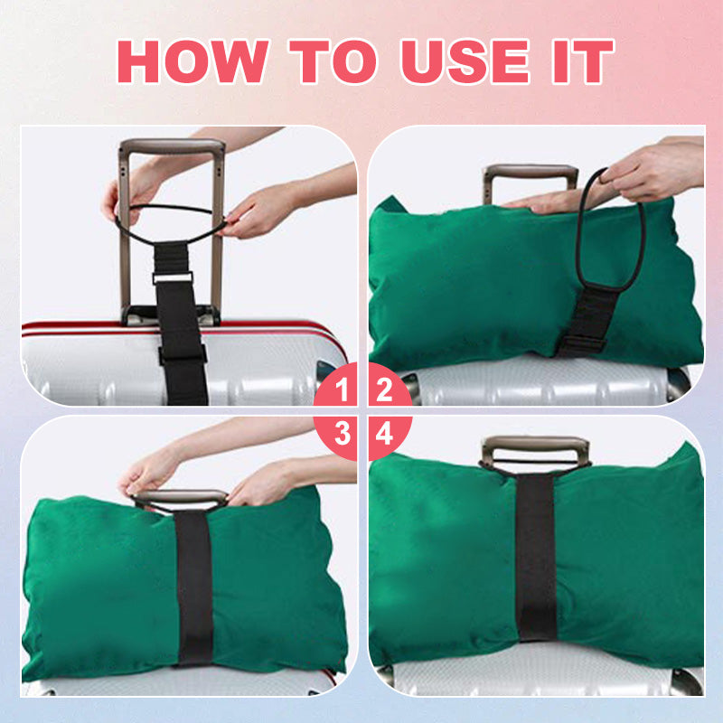 Elastic Luggage Strap – Secure a Second Bag to Your Suitcase