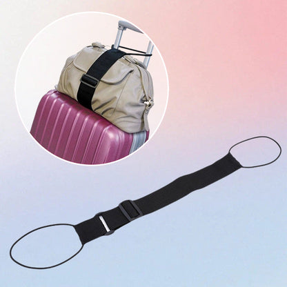 Elastic Luggage Strap – Secure a Second Bag to Your Suitcase