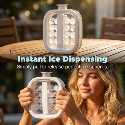 🧊Portable Ice Ball Maker Kettle – Squeeze, Release & Chill Anywhere
