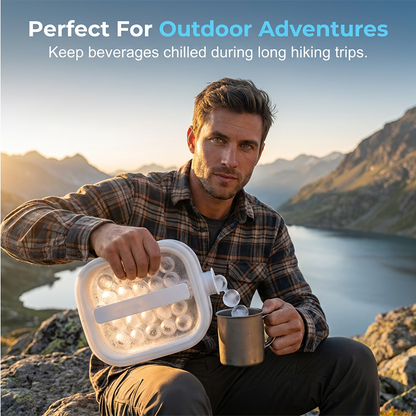 🧊Portable Ice Ball Maker Kettle – Squeeze, Release & Chill Anywhere