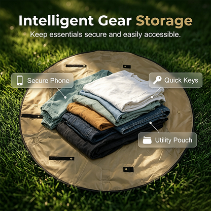🔥🧺2-in-1 Convertible Picnic Mat Tote Bag