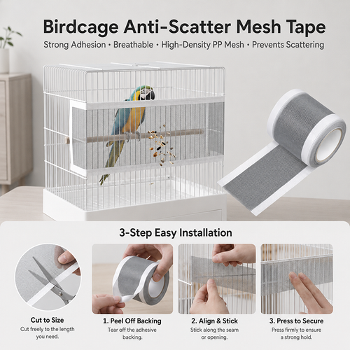 Self-Adhesive Mesh Repair Tape – Cut-to-Size Screen Patch Roll