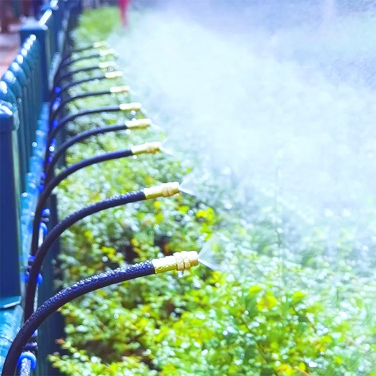 360° Adjustable Brass Misting Nozzles – Garden & Patio Watering System
