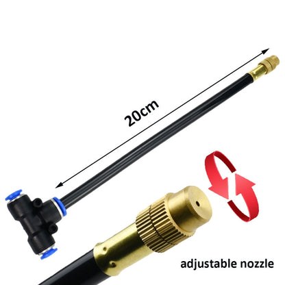 360° Adjustable Brass Misting Nozzles – Garden & Patio Watering System