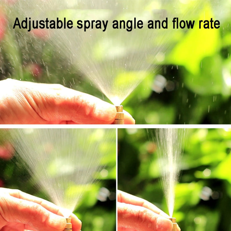 360° Adjustable Brass Misting Nozzles – Garden & Patio Watering System