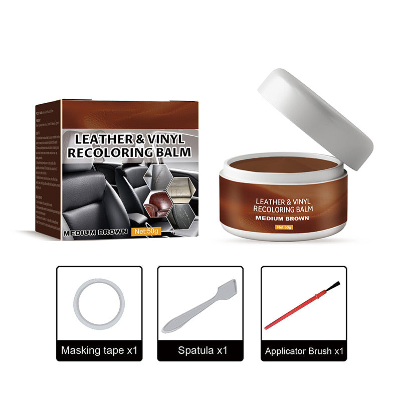💞 Leather Repair Paste – Fills scratches & scuffs, restores texture. Available in multiple colours. Save your favourite sofa! 💺🛡️