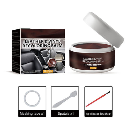 💞 Leather Repair Paste – Fills scratches & scuffs, restores texture. Available in multiple colours. Save your favourite sofa! 💺🛡️