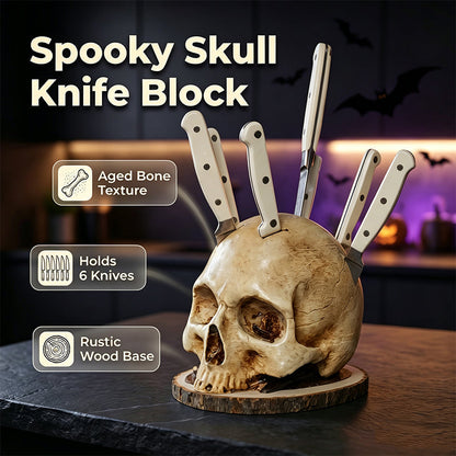 🔥50% OFF Funny Skull Knife Holder for Kitchen Storage
