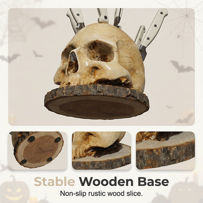 🔥50% OFF Funny Skull Knife Holder for Kitchen Storage