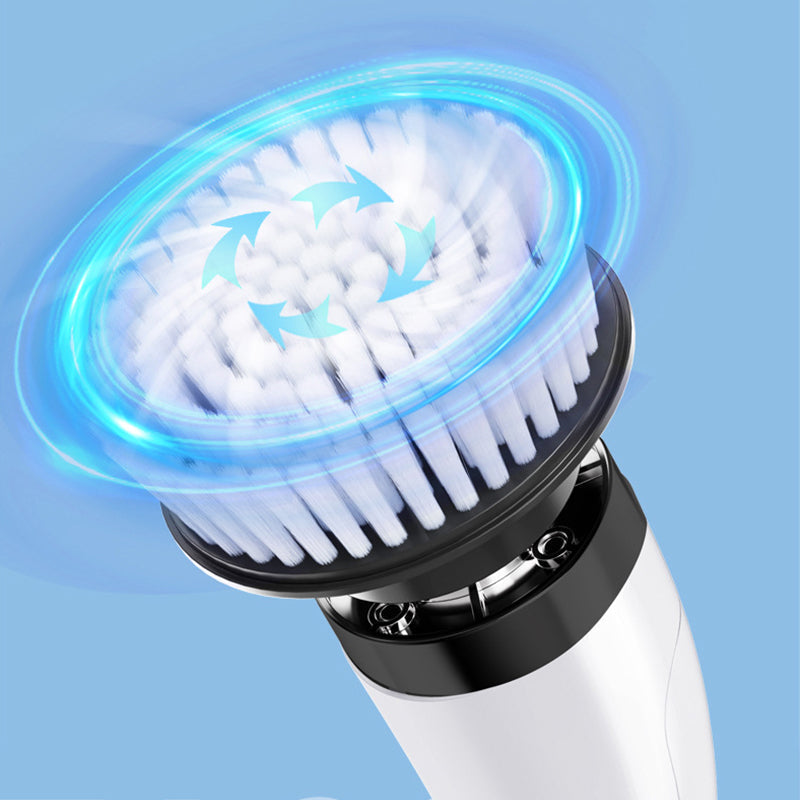 🧽 8-in-1 Electric Spin Scrubber – Less Scrubbing, Easier Cleaning