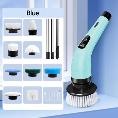 ⚡️8-in-1 Electric Cleaning Brush — 8 Heads, 2 Speeds, Rechargeable