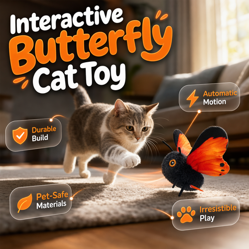 The Moving Butterfly Your Cat Can't Ignore 🦋