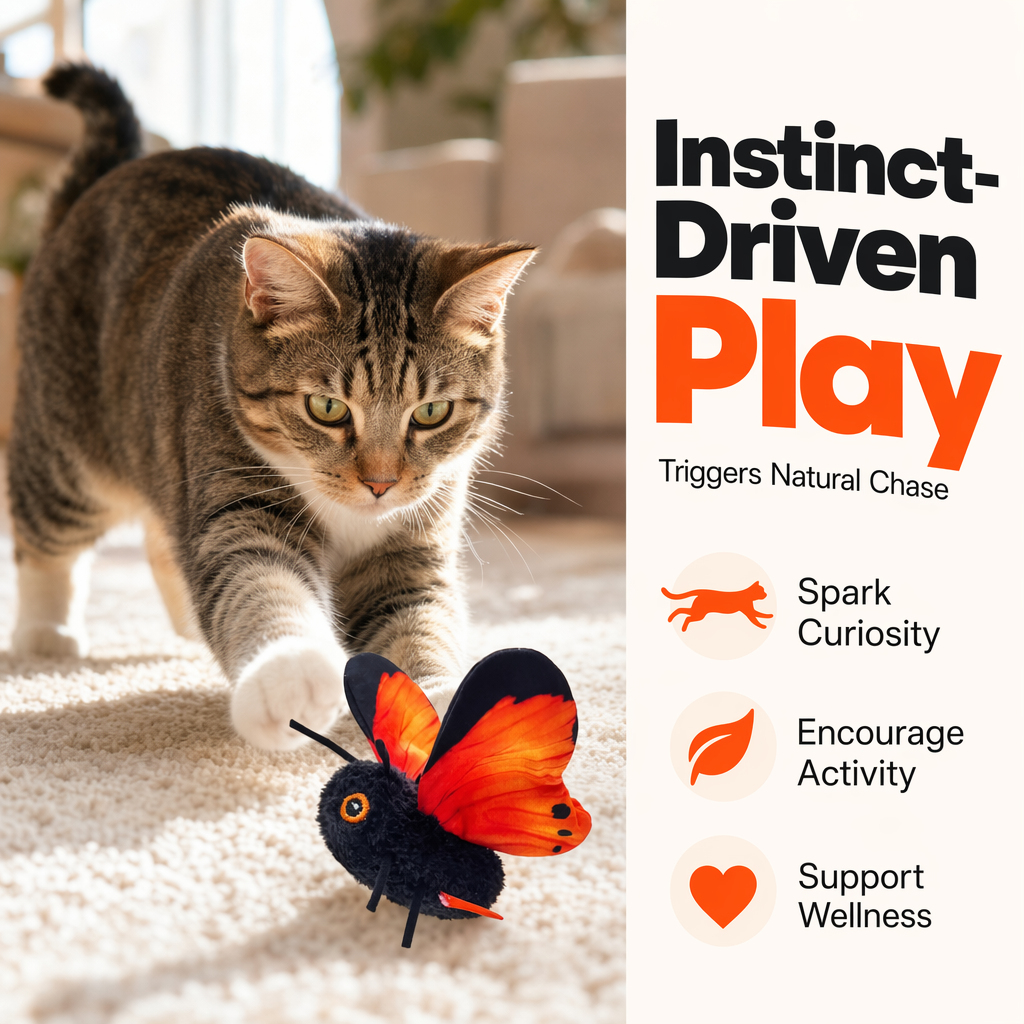 The Moving Butterfly Your Cat Can't Ignore 🦋