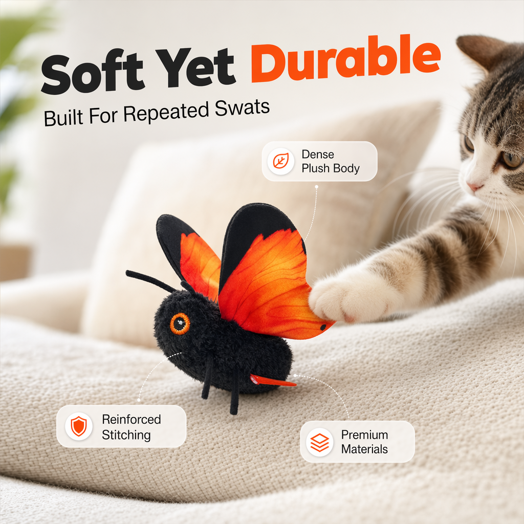 The Moving Butterfly Your Cat Can't Ignore 🦋