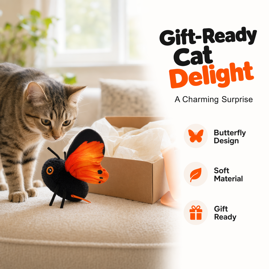 The Moving Butterfly Your Cat Can't Ignore 🦋