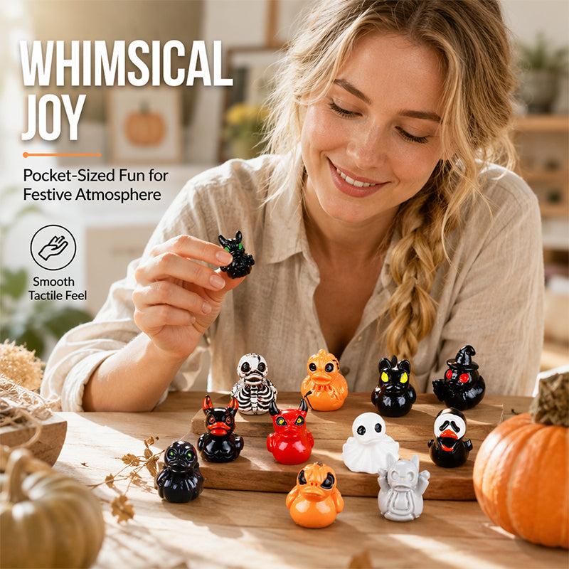 🎃 Spooky Halloween Devil Duck Decor