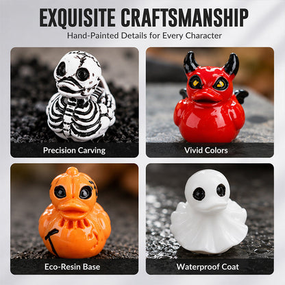 🎃 Spooky Halloween Devil Duck Decor