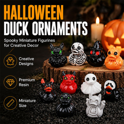 🎃 Spooky Halloween Devil Duck Decor