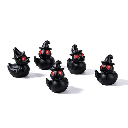🎃 Spooky Halloween Devil Duck Decor