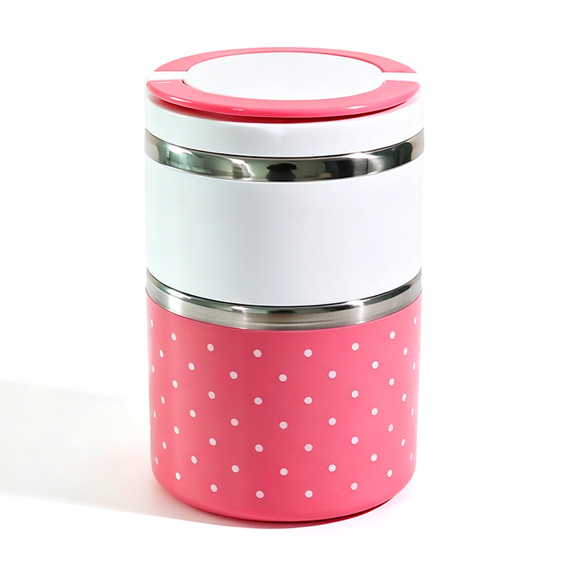 🍱 Stainless Steel Insulated Lunch Box - Multi-Layer Portable Bento Container