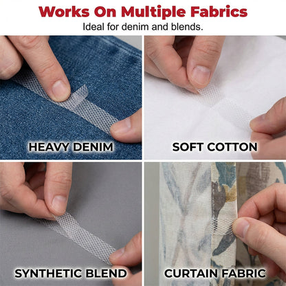 Pants Too Long? Fix the Hem Without Sewing ✂️ – 65M Roll