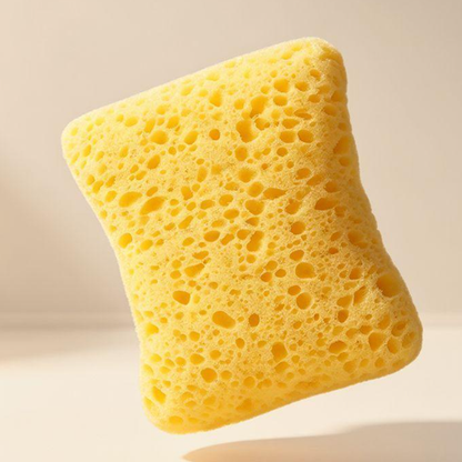 🫧 Soap Pocket Bath Sponge – Quick-Lather Body Scrubber with Hand Strap