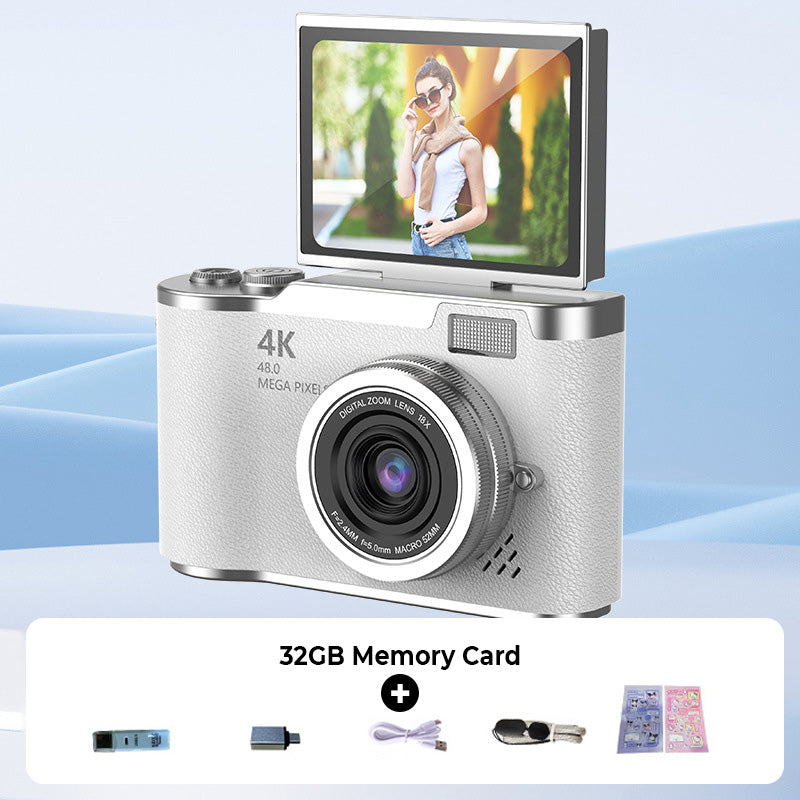 📸 Flip-Screen Digital Camera – Compact 1080P Camera for Selfies, Travel & Vlogging