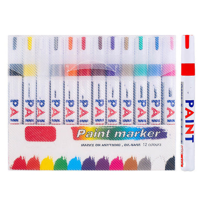 🏁 Waterproof Tire Paint Pen | Customize Your Tires