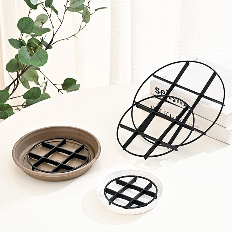 Flowerpot Riser Tray – Lift Pots for Better Airflow & Cleaner Surfaces