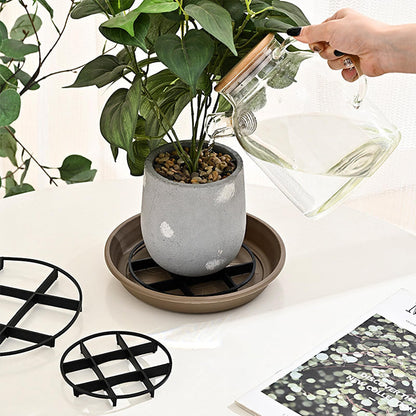 Flowerpot Riser Tray – Lift Pots for Better Airflow & Cleaner Surfaces