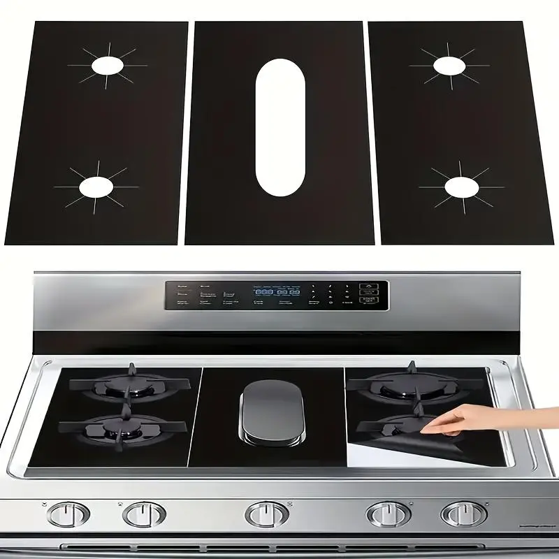🍳 Reusable Gas Stove Protector Mats – Less Mess, Easier Cleanup