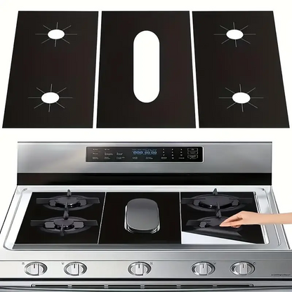 🍳 Reusable Gas Stove Protector Mats – Less Mess, Easier Cleanup