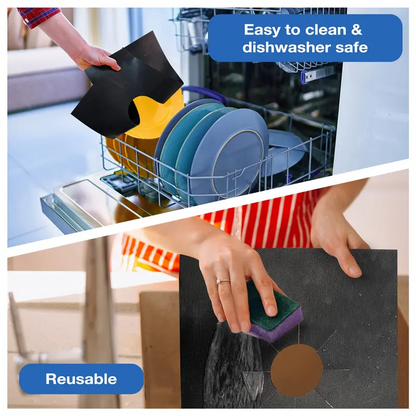 🍳 Reusable Gas Stove Protector Mats – Less Mess, Easier Cleanup