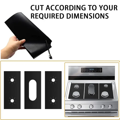 🍳 Reusable Gas Stove Protector Mats – Less Mess, Easier Cleanup