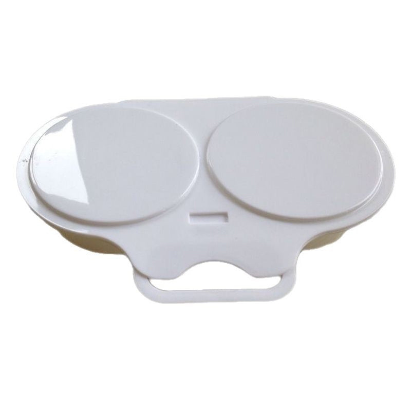Microwave Egg Poacher——Dual‑cavity, non‑stick & easy clean. Healthier than frying – stock up & save! 🏠✅