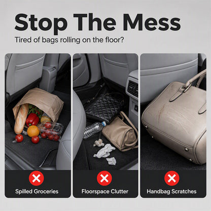 🚗 Car Headrest Hooks – No More Bags Rolling Around