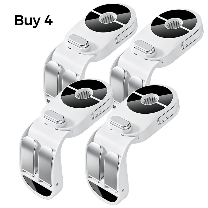 🚗 Car Headrest Hooks – No More Bags Rolling Around