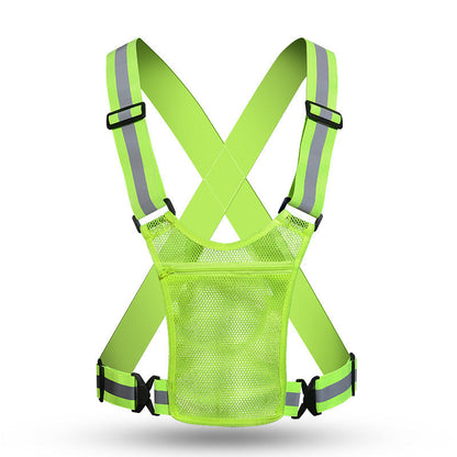 High-Visibility Reflective Vest – Be Seen After Dark