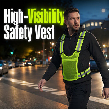 High-Visibility Reflective Vest – Be Seen After Dark