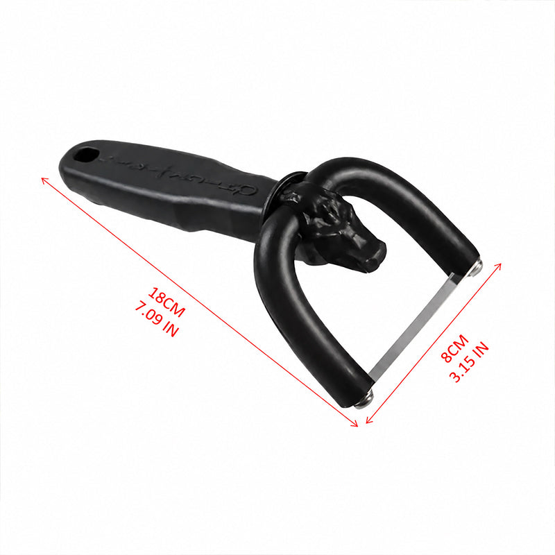 Handheld fat trimmer dimensions 18 by 8 centimeters