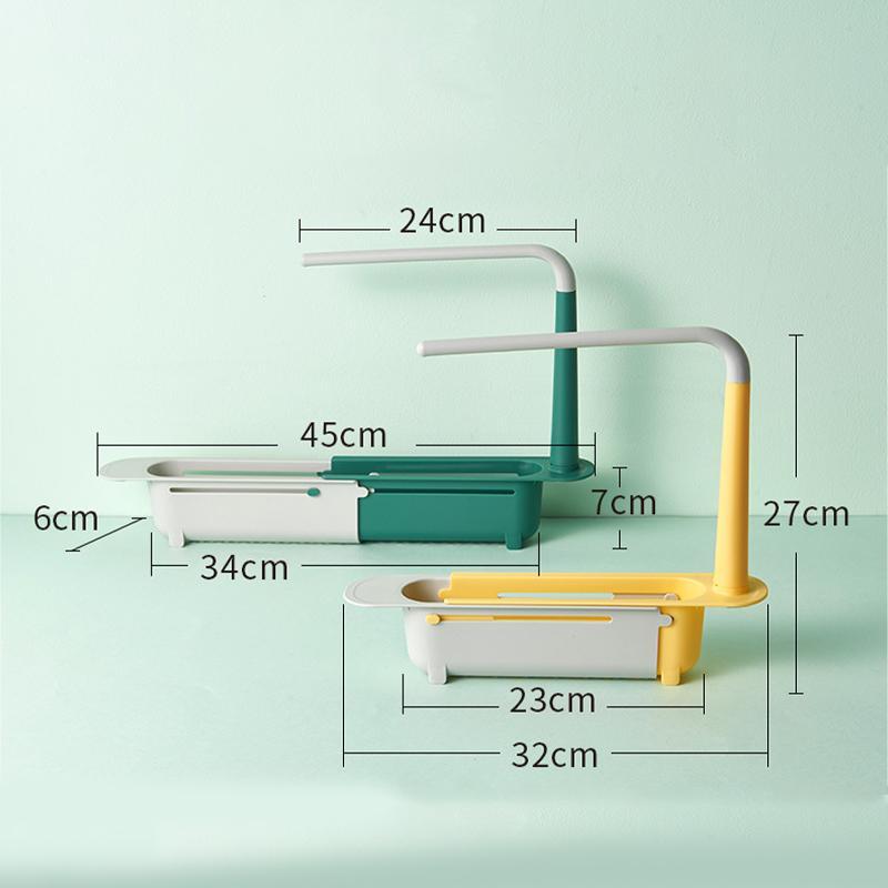 🔥Hot Sale🔥Updated Telescopic Sink Storage Rack