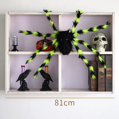 🕷️Giant Realistic Halloween Spider-75cm Red-Eye Haunt Prop